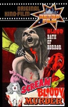 Scream Bloody Murder - Blood Bath of Horror - Große Hartbox von Retrofilm - Limited Edition - Cover D